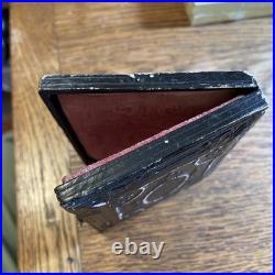 1/6 Plate Daguerreotype Clear Hand Colored Sisters Earrings Broach Gloves