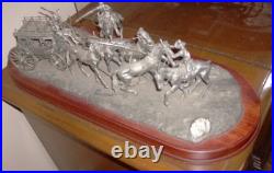 (10) Western Sculptures Wild Bill Hickok, Jesse James, Custer