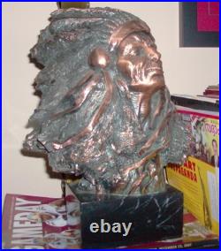 (10) Western Sculptures Wild Bill Hickok, Jesse James, Custer