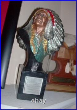 (10) Western Sculptures Wild Bill Hickok, Jesse James, Custer