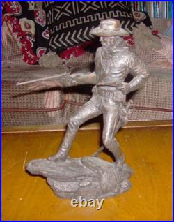 (10) Western Sculptures Wild Bill Hickok, Jesse James, Custer