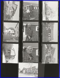 11 B&W Contact/Proof Sheets Rocky Neck Gloucester MA by Photographer Fred Bodin