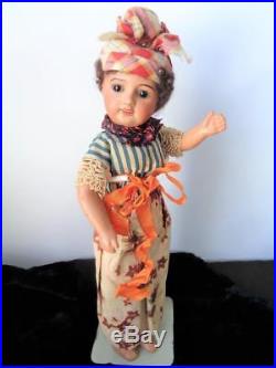 13 Antique UNIS France 60 Black Brown Bisque Doll French 71 149 SFBJ from Haiti