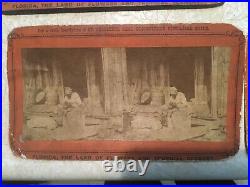 13 RARE 1800's AFRICAN AMERICAN WOMAN & KID SPANISH SLAVE MARKET STEREOVIEW Card