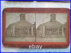 13 RARE 1800's AFRICAN AMERICAN WOMAN & KID SPANISH SLAVE MARKET STEREOVIEW Card