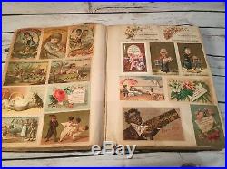 1300+ Victorian Trade Card Scrapbook Soapine Haddocks Black Americana Vtg Rare