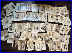 180 CDV Photos Women & Girls 1860s 1870s 1880s 1890s 1800s Lot Antique Victorian