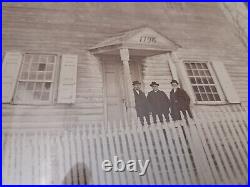 1800-1900 Stone Valley Pa Zion Lutheran Church Shamokin Framed Floorplan LOOK