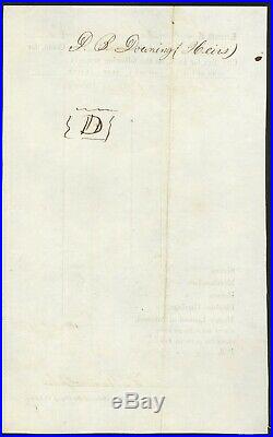 1856 Vicksburg, Mississippi Tax Receipt Slaves