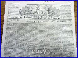 1859 anti-slavery newspaper w long VERY EARLY HISTORY of AFRICAN-AMERICAN MUSIC