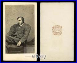 1860s Photo George William Curtis Abolitionist Civil Rights Leader JW BLACK Rare