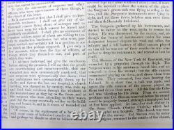 1861 LIBERATOR abolitionist newspaper names SLAVERY asTHE CAUSE of the CIVIL WAR