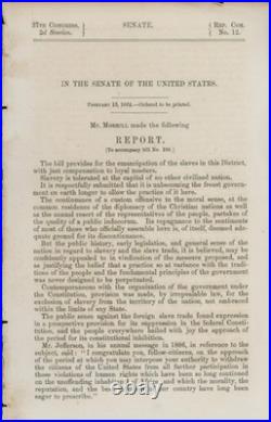 1862 Freeing The Slaves In Washington, D. C