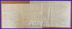 1862 Slave Trader Letter Angola Africa Ship Triangle Trade Slavery Manuscript