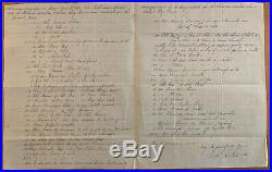 1862 Slave Trader Letter Angola Africa Ship Triangle Trade Slavery Manuscript