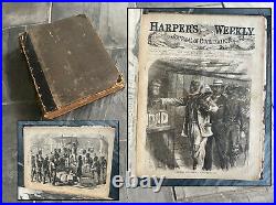 1867 HISTORIC FIRST VOTE BOUND Vol. HARPERS WEEKLY FULL BLACK AMERICANA Nast Mag