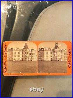1867HBCU Howard UniversityWashington DC 1st Photo Stereoview Black History