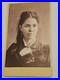1877 CDV Photo Ethnic Beautiful Woman Black Well Dressed Cameo Black Americana