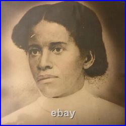 1880's Vintage Mounted Photo Young African American Black Woman