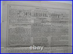 1881 Jubilee Singers of Fisk University Promotional Brochure Slavery Songs ORIG