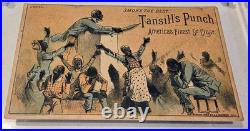 1882 Tansill's Punch Cigar Trade Card Black Americana J. M. Bufford Victorian Ad