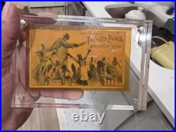 1882 Tansill's Punch Cigar Trade Card Black Americana J. M. Bufford Victorian Ad