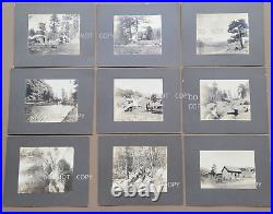 1890s Photos. Visitors Black Lady Wagon Store Mountain Views Colorado, California