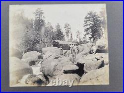 1890s Photos. Visitors Black Lady Wagon Store Mountain Views Colorado, California