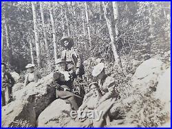 1890s Photos. Visitors Black Lady Wagon Store Mountain Views Colorado, California