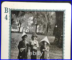 1895 High Grade Black Americana Antique Photo Playing Cards Historic Game Single