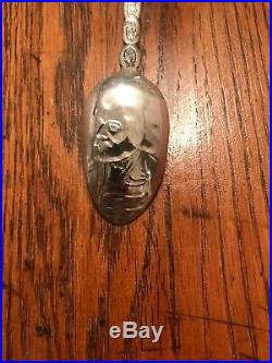 1896 Frederick Douglass Souvenir Silverplate Spoon Memorial Black Memorabilia