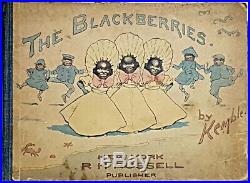 1897 AFRICAN AMERICAN BLACK BERRIES Americana History CHILDREN Civil War Slavery