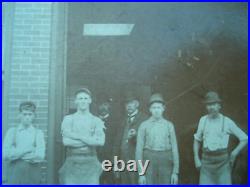 1900 KNOXVILLE TENNESSEE Cabinet Card HORSE SHOEING Wikoff Brothers Identified