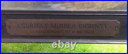 1900s -1915 AMERICAN LUMBER COMPANY TRAIN PANORAMIC PHOTOGRAPH, ALBUQUERQUE, NM