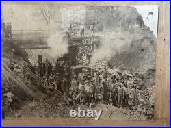 1900s Roanoke VA Norfolk & Western Princeton West Railroad Crew African American