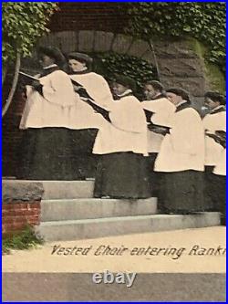 1905 Howard University African American Choir Postcard Photo