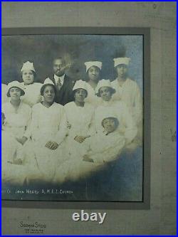 1910s African American Photo Utopia Nurses John Wesley A. M. E. Z Church Pittsburgh