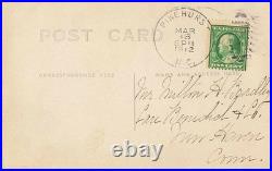 1912 RPPC African American Laborer Pinehurst NC Jim Crow Era Real Photo Postcard