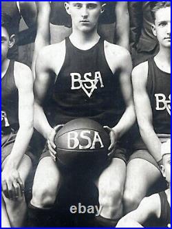 1915 BSA Basketball Team Photo Photograph Boy Scouts of America 16 X 13 Framed