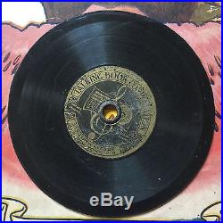 1919 Watermelon Coon Emerson Talking Book Record 78rpm Die-Cut Picture Disc