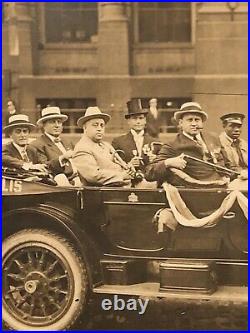 1920's Minneapolis, Minnesota BLACK LIMO DRIVER In Election Parade Photo