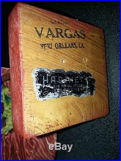 1920s ANTIQUE NEW ORLEANS VARGAS WAX BLACK DOLL