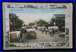 1921 The Land Of King Cotton Black Americana Postcard Souvenir Folder Rare