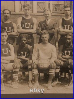 1922100+ Years Old-UHS-BUBIntegrated Basketball TeamAfrican American Players