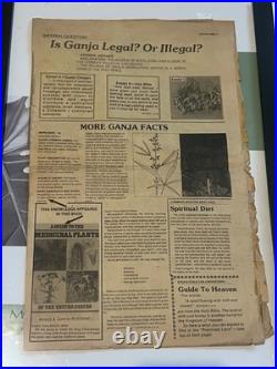 1923 Universal Negro Improvement Association Negro World Newspaper Marcus Garvey