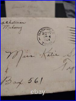 1924 Meharry Medical College Letter Nashville Tennessee
