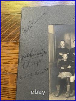 1924 Vintage Football Team Photo with Autographs Early Gridiron Sports Photograph 1924 Vintage Football Team Photo with Autographs Early Gridiron Sports Photograph