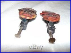 1925 German Amos The Taxi Driver & Andy Tin Litho Glass Eyed Sparklers Get Both
