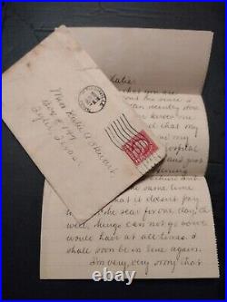 1927 African American Letter Meharry Medical College Nashville Tennessee