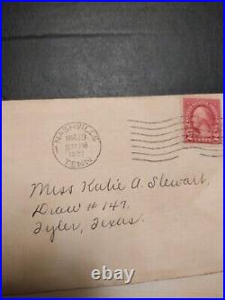 1927 African American LetterMeharry Medical College Nashville Tennessee